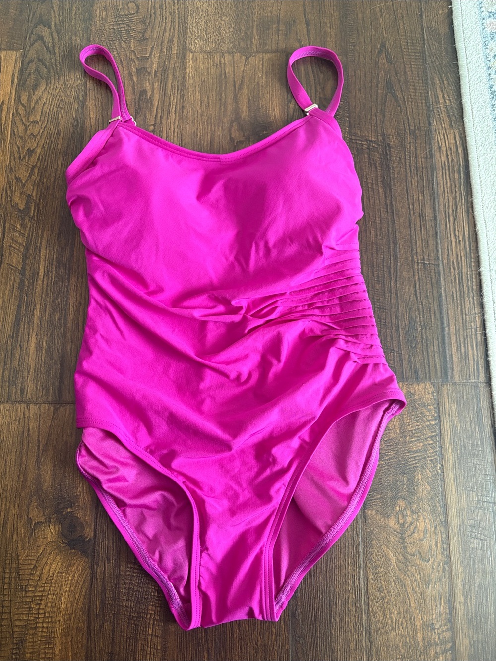 Calvin Klein Bright Fuchsia One-Piece Swimsuit